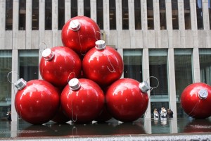 Große Weihnachtskugeln