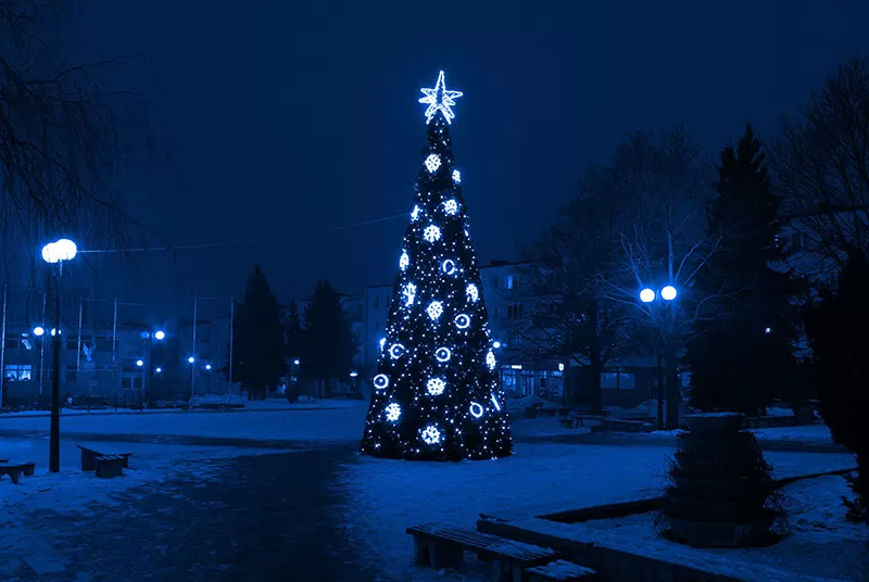 Entdecken Sie den Zauber der Weihnachtsdekorationen: die Symbolik des Weihnachtsbaums und seine Gehe...