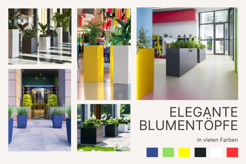 Elegante Blumentöpfe im minimalistischen Stil – Kollektionen perfekt für jeden Raum!